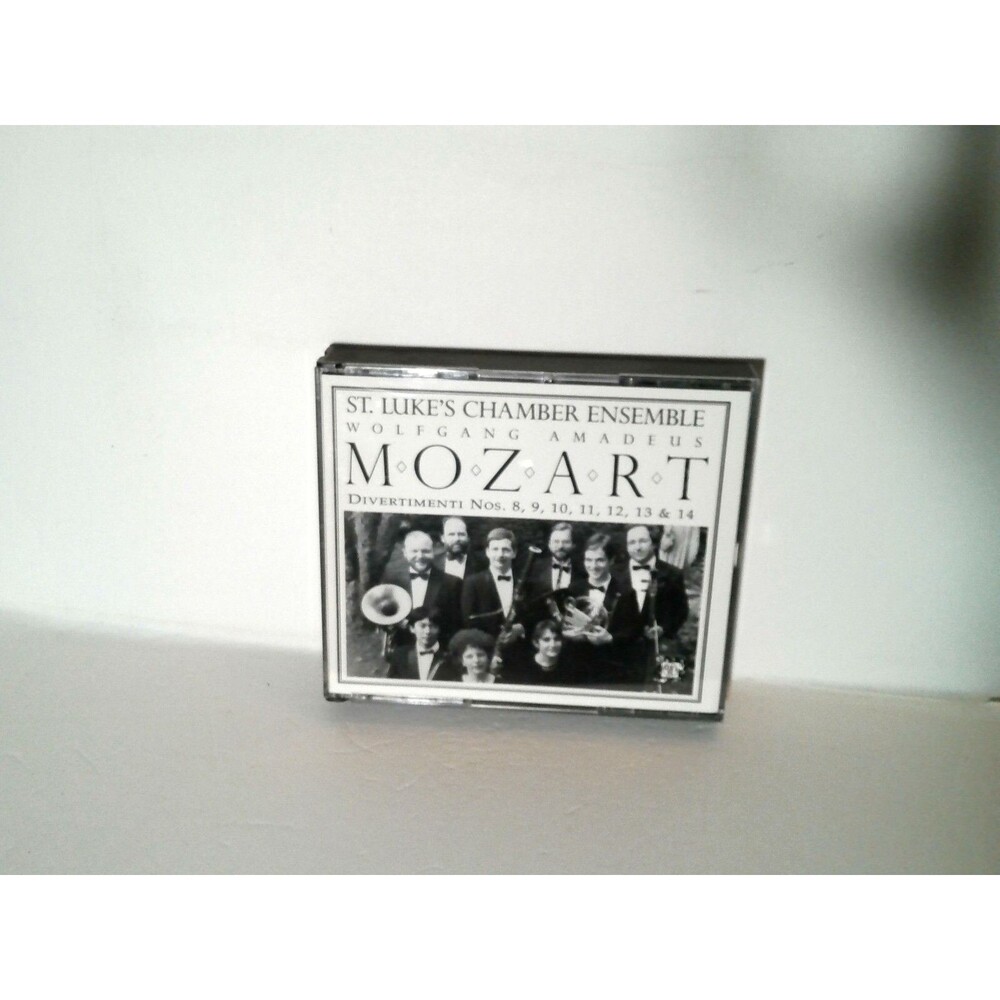 St. Luke's Chamber Ensemble Mozart Divertimenti #8, 9,10,11,12,13 &14 CD 1991